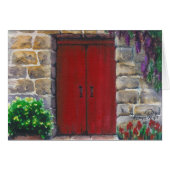 red door Card (Front Horizontal)