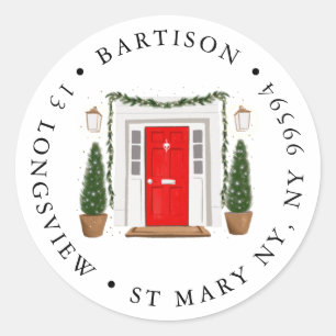 red door company Classic Round Sticker