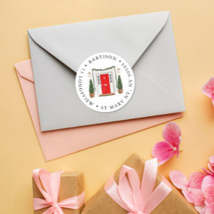 red door company Classic Round Sticker