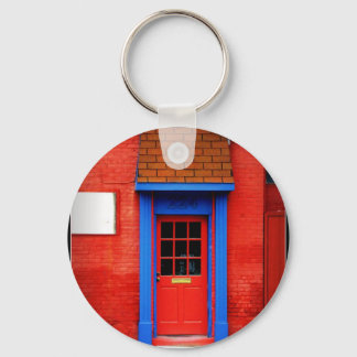 Red Door Keychain
