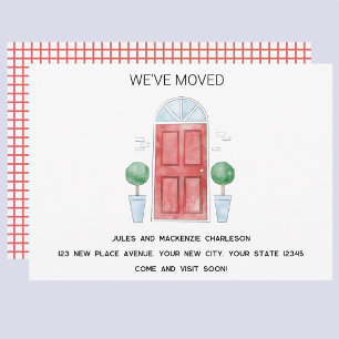 Red Door We Have Moved New Home Announcement