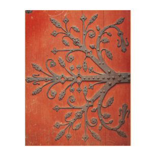 Iron Door Art Wall Decor Zazzle