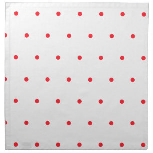 Red Dot Cloth Napkin
