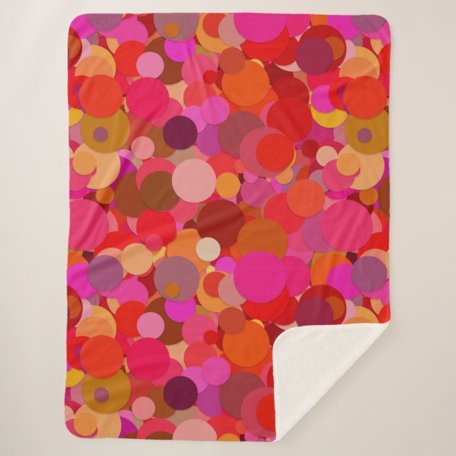 red dot confetti blanket (Front)