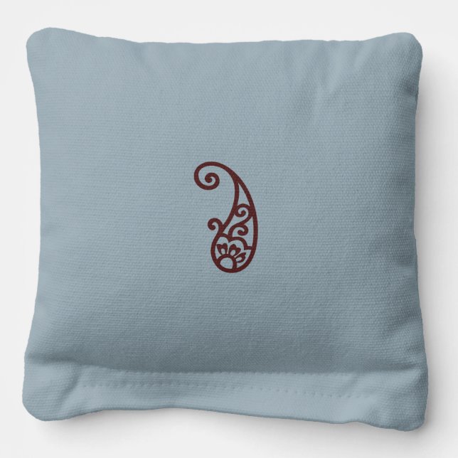 Red dot cornhole bags (Front)