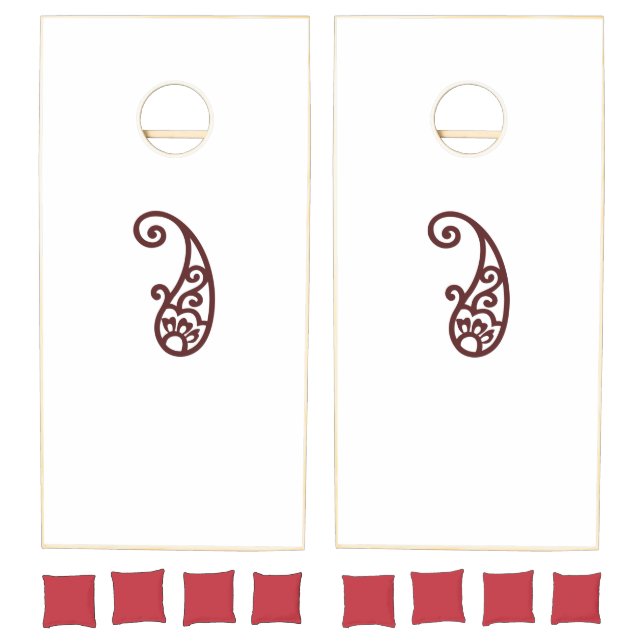 Red dot cornhole set (Set)