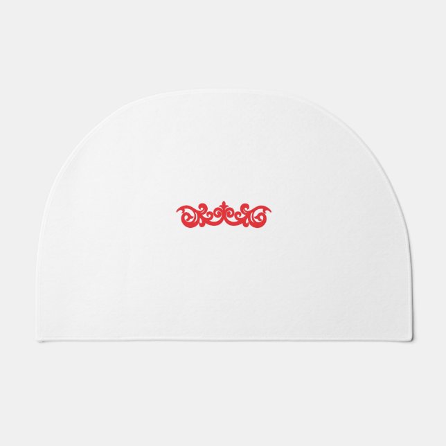 Red dot Design Doormat (Front)