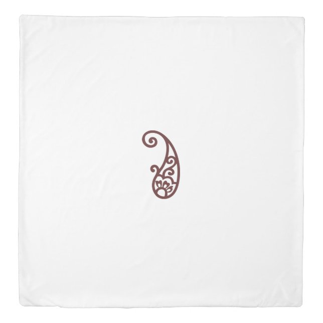 Red dot duvet cover (Front)