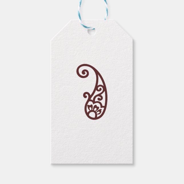 Red dot gift tags (Front)