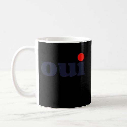 Red Dot Oui Coffee Mug