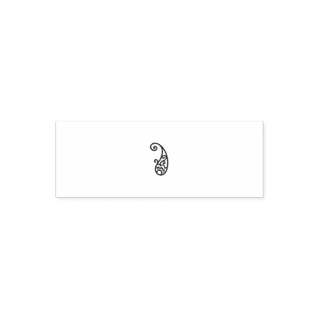 Red dot self-inking stamp (Design)