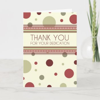 Red Dots Administrative Professionals Day Card by DreamingMindCards at Zazzle
