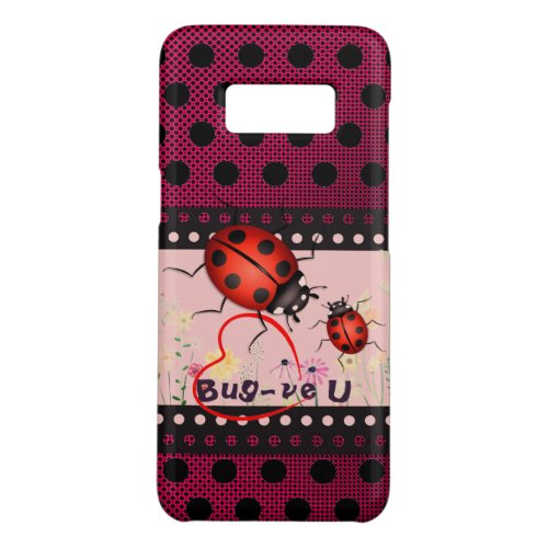 Red Dots Ladybug  Case_Mate Samsung Galaxy S8 Case