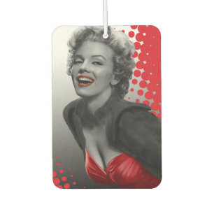 Red Dots Marilyn Air Freshener