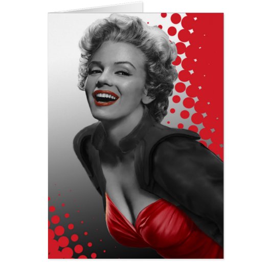 Red Dots Marilyn Cards (Front)