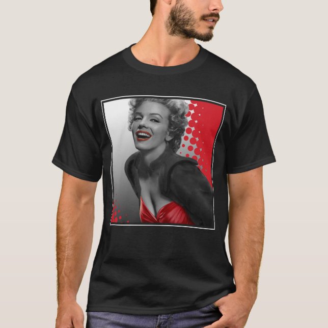 Red Dots Marilyn T-Shirt (Front)