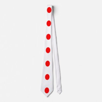 Red Dots Neck Tie by freepaganpages at Zazzle
