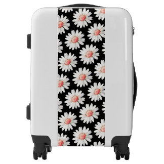 Red Dotted Daisy's Luggage