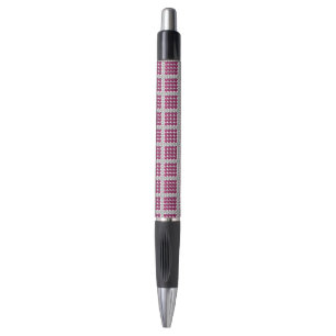 Red Dotted Pattern Pen