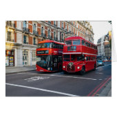 Red Double Decker Buses (Front Horizontal)