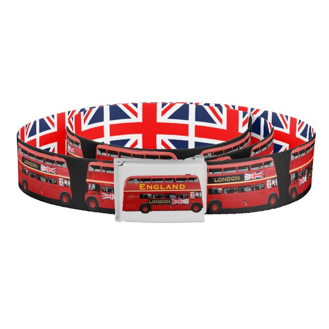 Red Double-Decker Buses Belt (Coil)