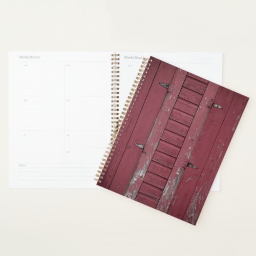 Red Double Doors Planner