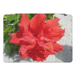 Red Double Hibiscus Flower iPad Pro Cover