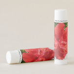 Red Double Hibiscus Flower Lip Balm