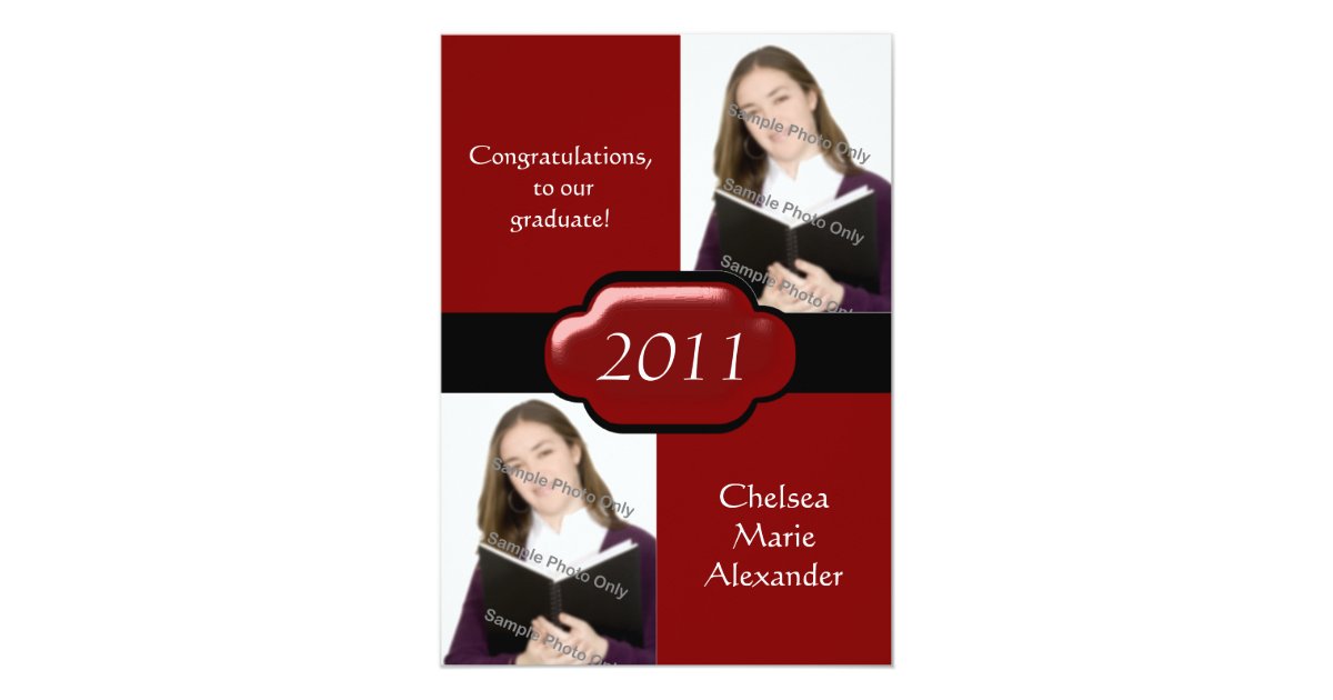 Double Graduation Party Invitations 10