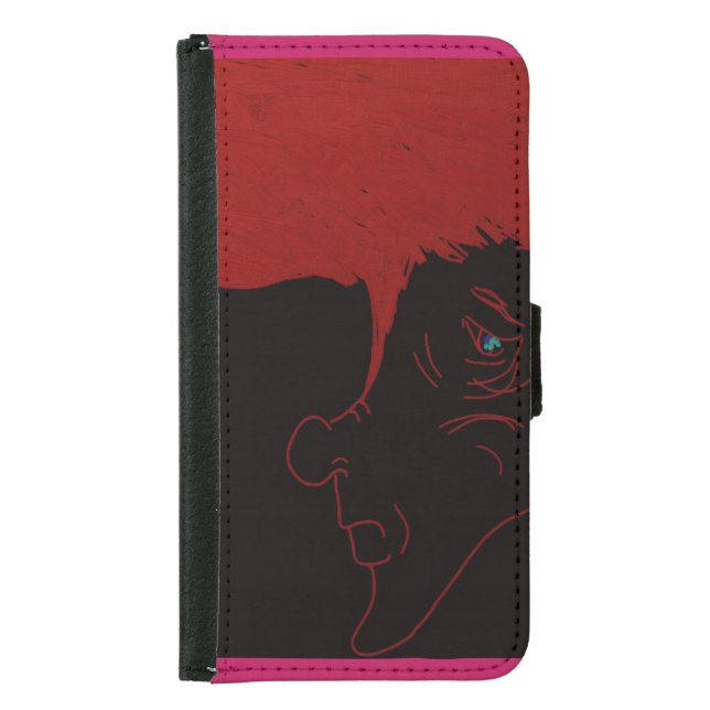 Red Dove Princess  Samsung Galaxy Wallet Case (Front)