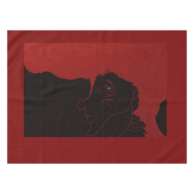 Red Dove Princess  Tablecloth (Front (Horizontal))