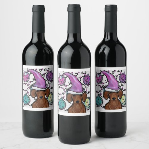 RED DOXIE    WINE LABEL