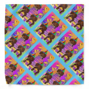 RED DOXIES BANDANA
