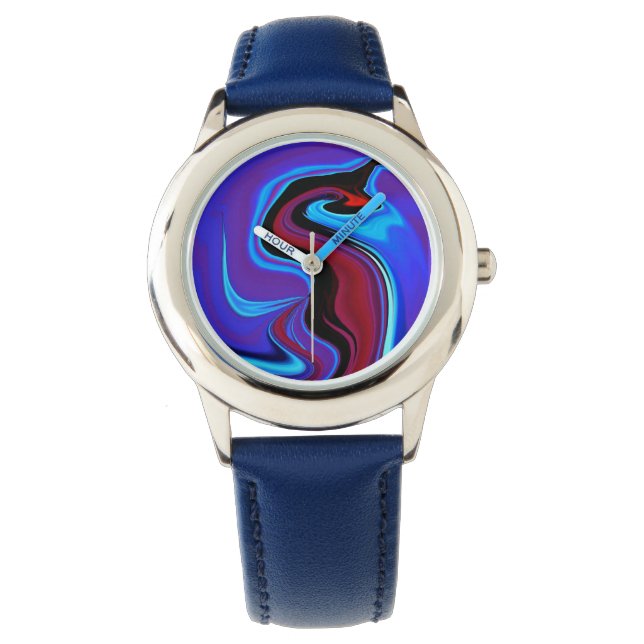 Red Dragon Abstract  Watches (Front)