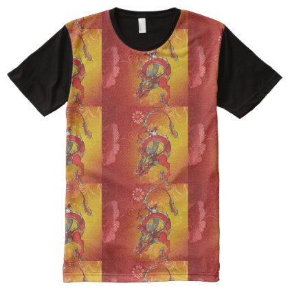 RED DRAGON All-Over-Print T-Shirt