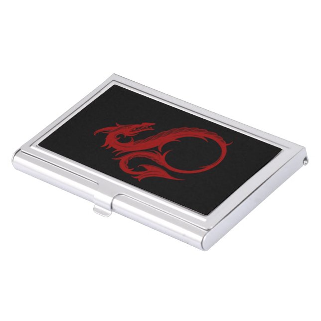 Red Dragon Apalala Business Card Holder (Front)