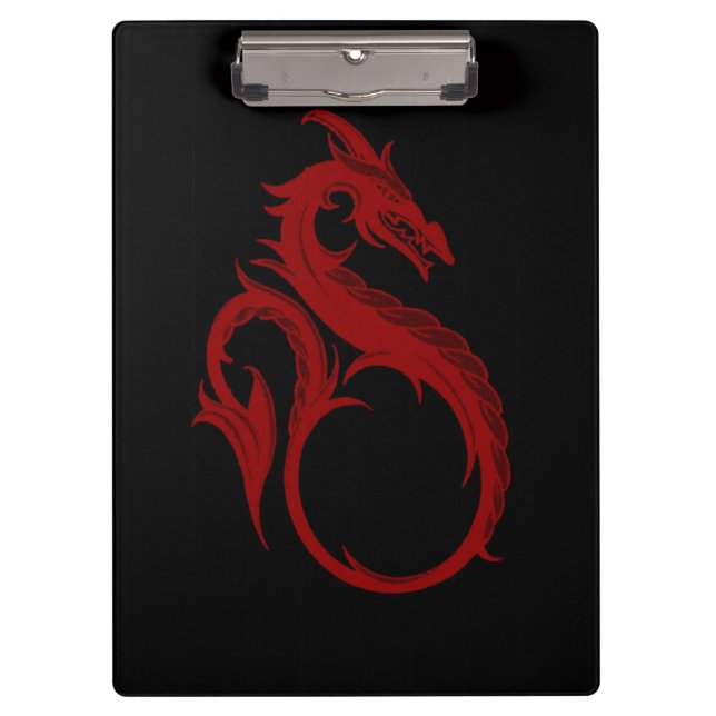 Red Dragon Apalala Clipboard (Front)