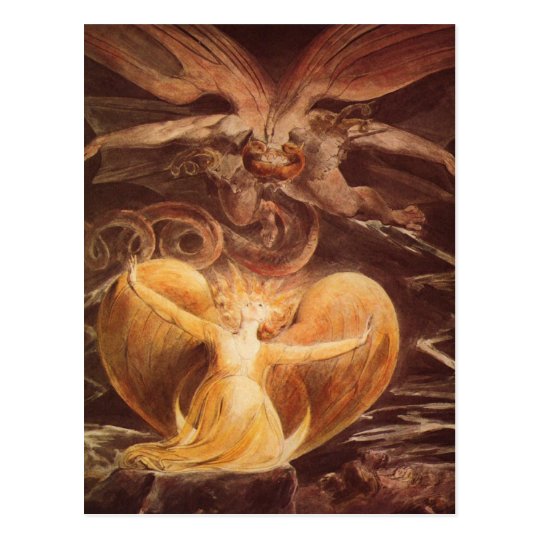 Red Dragon Art William Blake Postcard Zazzle Com   Red Dragon Art William Blake Postcard R51479d42f0f24df3a43c8274d0c295c4 Vgbaq 8byvr 540 