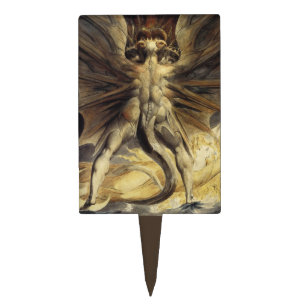 Red Dragon cake topper