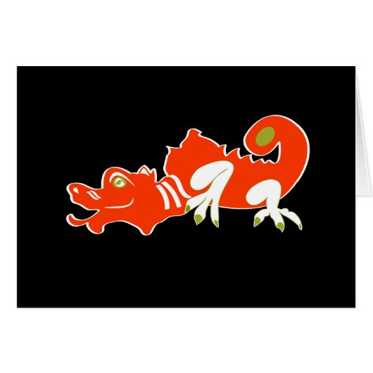 Red dragon cards (Front Horizontal)