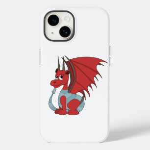 Red Dragon Cartoon Case-Mate iPhone 14 Case