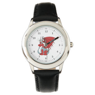 Red Dragon Cartoon Watch