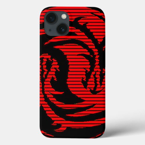 Red dragon  iPhone 13 case