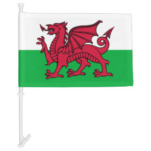 Red Dragon Celtic Flag of Wales & Welsh
