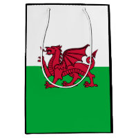 Red Dragon Celtic Flag of Wales & Welsh