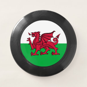 Red Dragon Celtic Flag of Wales & Welsh Wham-O Frisbee
