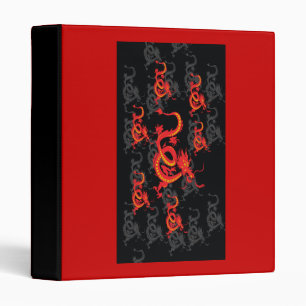 Red Dragon/Chinese New Year Binder