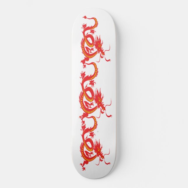 Red Dragon /Chinese New Year Skateboard (Front)