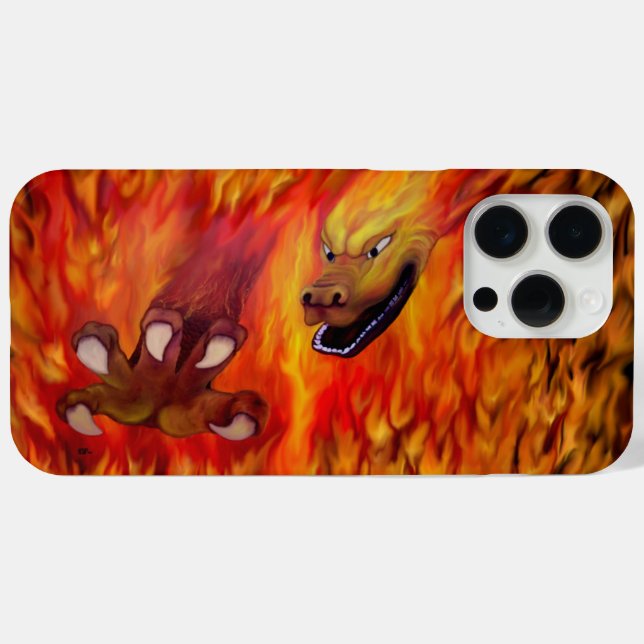 Red Dragon Claw Case-Mate iPhone Case (Back (Horizontal))