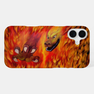 Red Dragon Claw iPhone 16 Plus Case